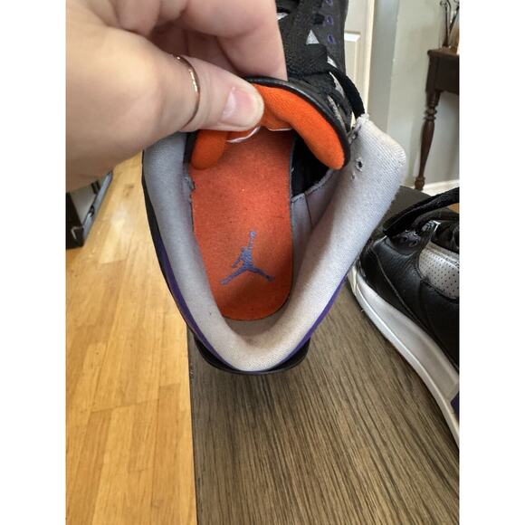 Air Jordan 3 Retro Court Purple Men’s Size 9 OG СТ8532-050 Some Wear No Box GUC - Picture 7 of 10